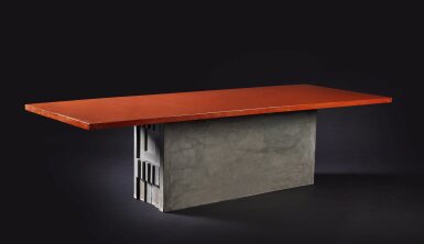 View full screen - View 1 of Lot 18. Unique Table from the Apartment of the Artist, Rue Bonaparte, Paris.