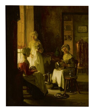 View full screen - View 1 of Lot 294. JOSEPH BAIL | POLISHING COPPER.