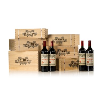 View full screen - View 1 of Lot 25. Petrus 2013 (6 BT).