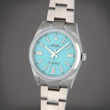 View full screen - View 1 of Lot 219. Oyster Perpetual, Reference 124300 | A stainless steel wristwatch with bracelet | Circa 2022.