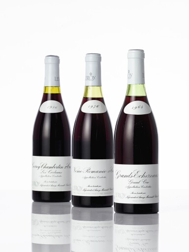 View full screen - View 1 of Lot 6391. Gevrey Chambertin, Les Corbeaux 1986 Maison Leroy (2 BT).