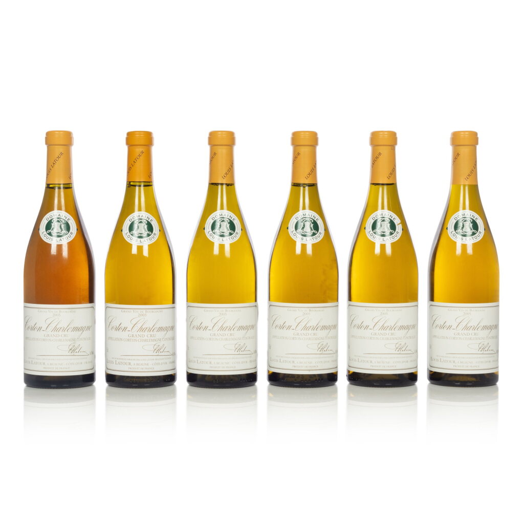 View full screen - View 1 of Lot 803. Corton Charlemagne 2005 Louis Latour (12 BT).