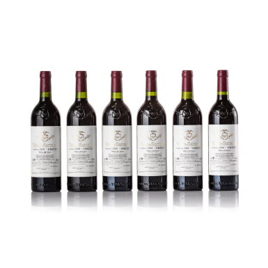 View full screen - View 1 of Lot 488. Vega Sicilia 'Unico' 1989 (6 BT).