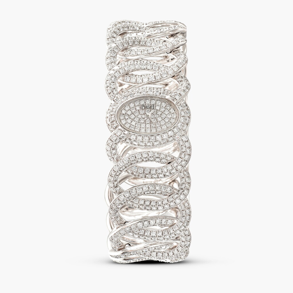 View full screen - View 1 of Lot 1419. Diamond Wristwatch | 伯爵 | 鑽石 腕錶.