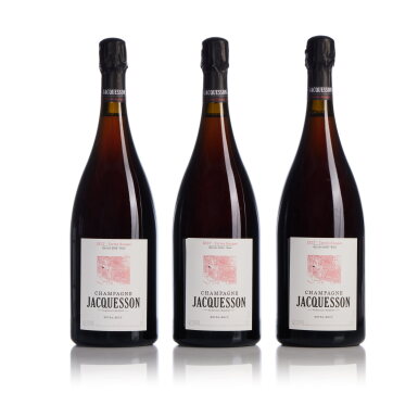 View full screen - View 1 of Lot 348. Jacquesson, Dizy Terres Rouges, Rosé, Brut 2008 (3 MAG).