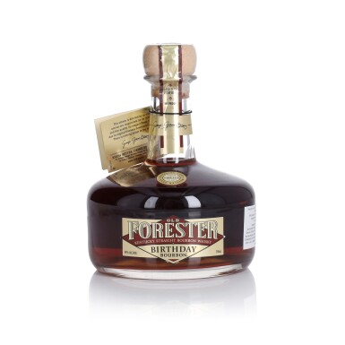 View full screen - View 1 of Lot 255. Old Forester 12 Year Old Birthday Bourbon 2011 Release 98 Proof 1999 (1 BT 75cl).
