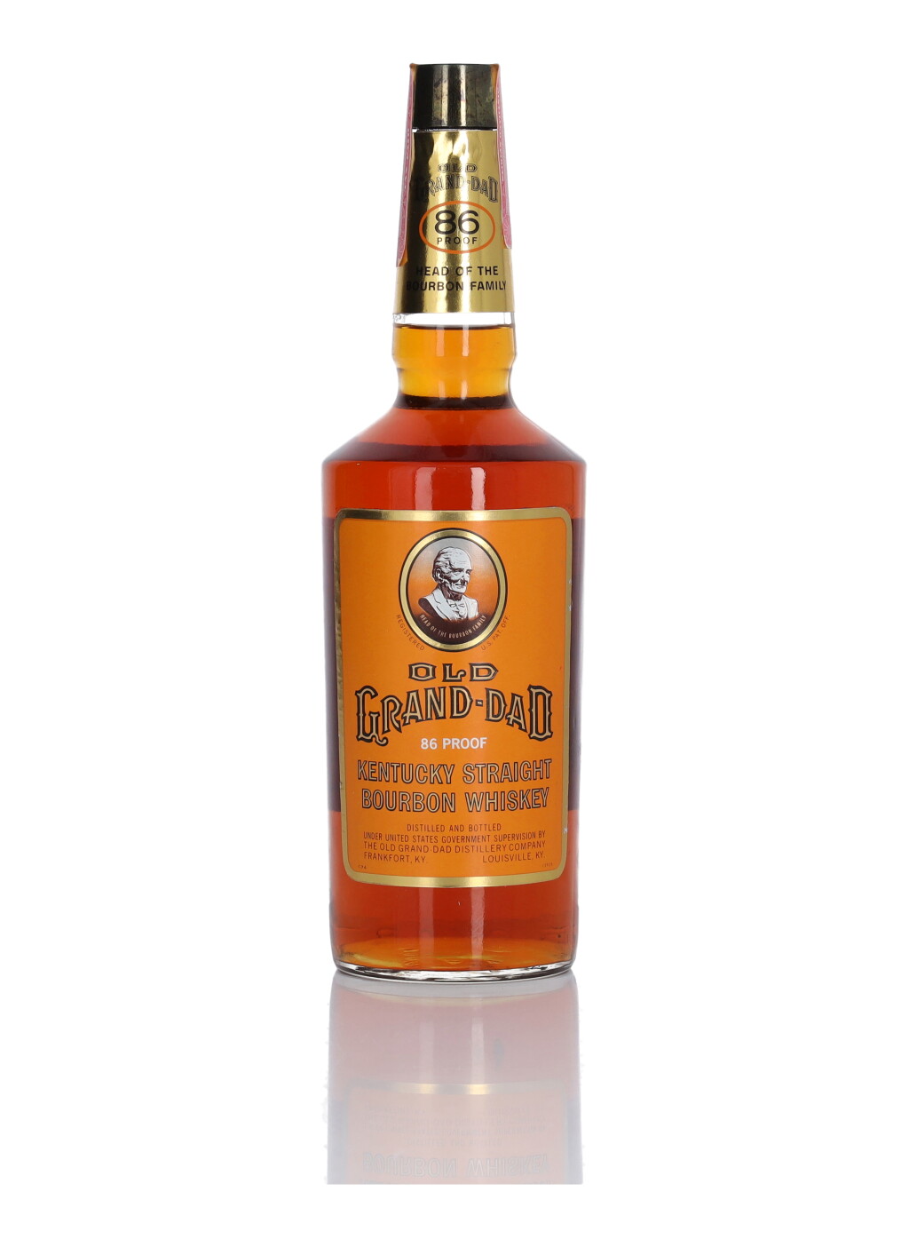 View full screen - View 1 of Lot 275. Old Grand-Dad 86 Proof NV (1 Bottle 4/5 Quart).