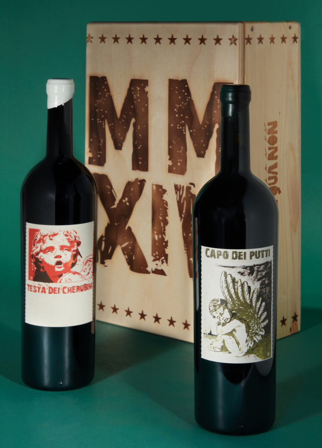 View full screen - View 1 of Lot 480. Sine Qua Non, Testa Dei Cherubini and Capo Dei Putti, Eleven Confessions Vineyard 2014 (2 MAG).