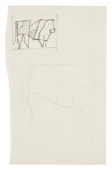 View full screen - View 1 of Lot 589. Bull III (Studies).
