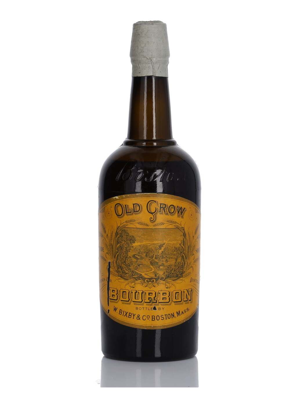 View full screen - View 1 of Lot 293. Old Crow Sour Mash Whiskey NV (1 Bottle 4/5 Quart).