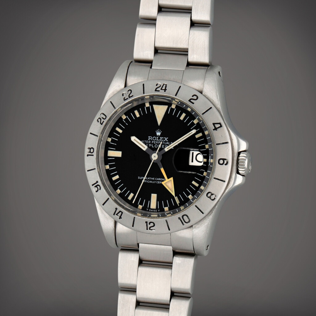 View full screen - View 1 of Lot 293. Explorer II 'Steve McQueen', Reference 1655 | A stainless steel wristwatch with date, 24 hour indication and bracelet | Circa 1971.