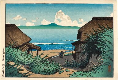 View full screen - View 1 of Lot 80. Kawase Hasui (1883-1957) | Two woodblock prints | Showa period, 20th century.