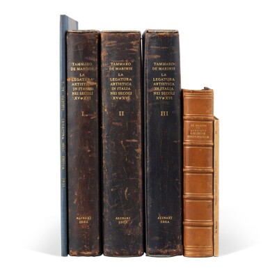 View full screen - View 1 of Lot 133. Book production - Bookbinding - History - Italy.