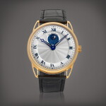 DB25 "Revolving Moon Phase", Reference DB25LRS1V1 A pink gold wristwatch with moon phases and power reserve indication, Circa 2016 | De Bethune | DB25 "Revolving Moon Phase",型號DB25LRS1V1 | 粉紅金腕錶,備月相及動力儲備顯示,約2016年製
