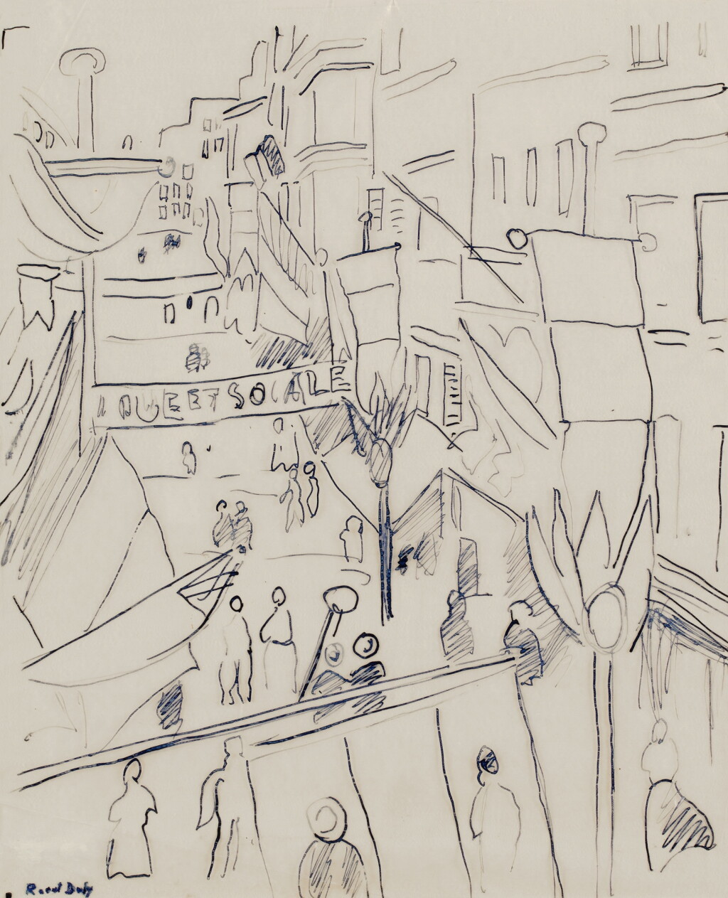 View full screen - View 1 of Lot 2183. 14 juillet, 1950.
