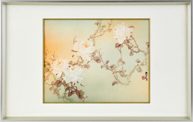 View full screen - View 1 of Lot 2553. 何百里 薔薇 | He Baili, Rose.