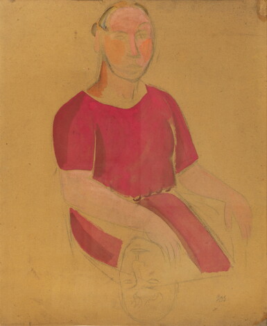 View full screen - View 1 of Lot 175. Femme assise.