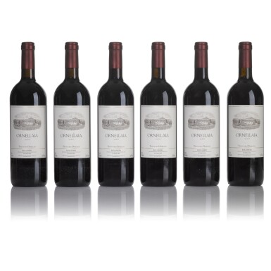 View full screen - View 1 of Lot 592. Ornellaia 2004 (6 BT).