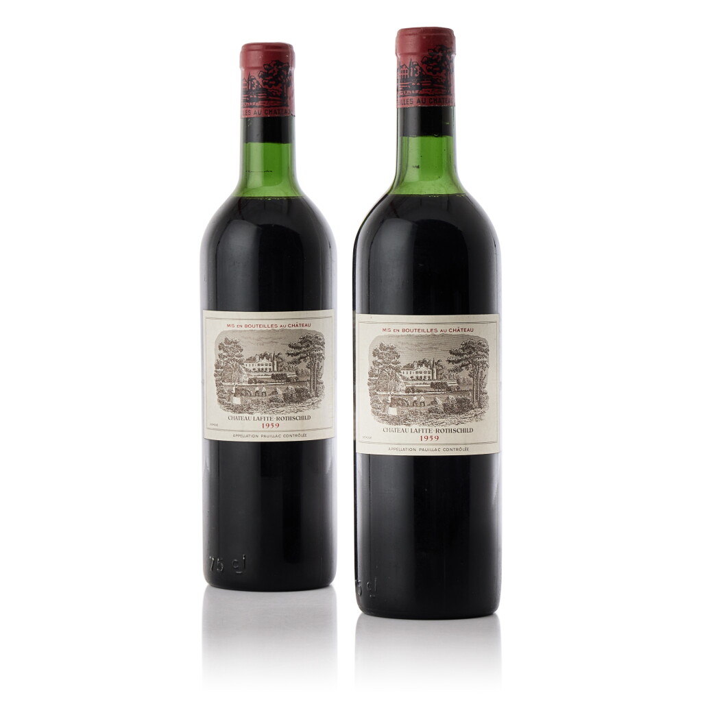 View full screen - View 1 of Lot 7491. Château Lafite 1959 (6 BT).