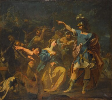 View full screen - View 1 of Lot 181. David meeting Abigail.