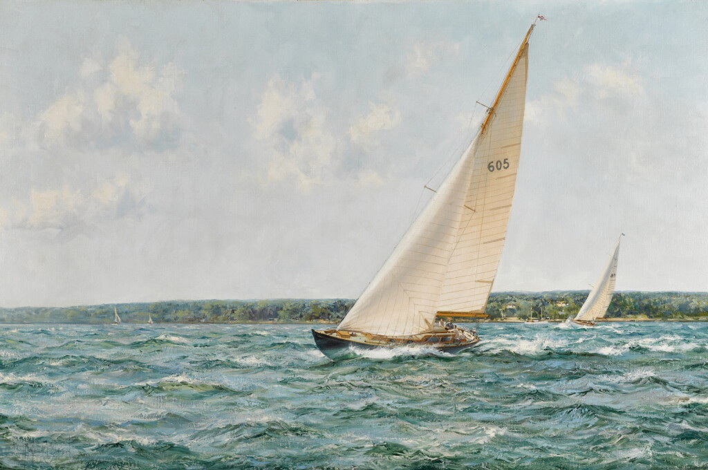 View full screen - View 1 of Lot 106. Spinning Along, the 'Samuel Pepys'.