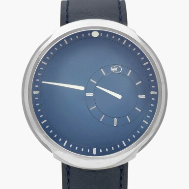 View full screen - View 1 of Lot 371. Type 8 | A titanium wristwatch with rotating dial | Circa 2023.