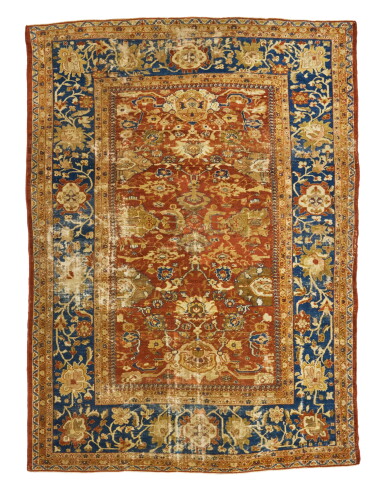 View full screen - View 1 of Lot 606. A Ziegler Sultanabad Rug, West Persia, Late 19th Century.