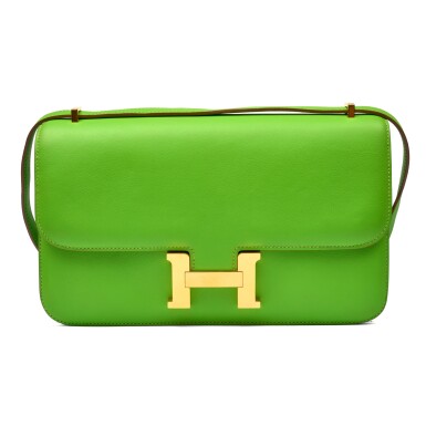 View full screen - View 1 of Lot 75. Kiwi Swift Constance Elan Gold Hardware, 2012.