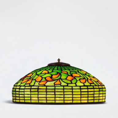 View full screen - View of "Swirling Leaf" Shade.