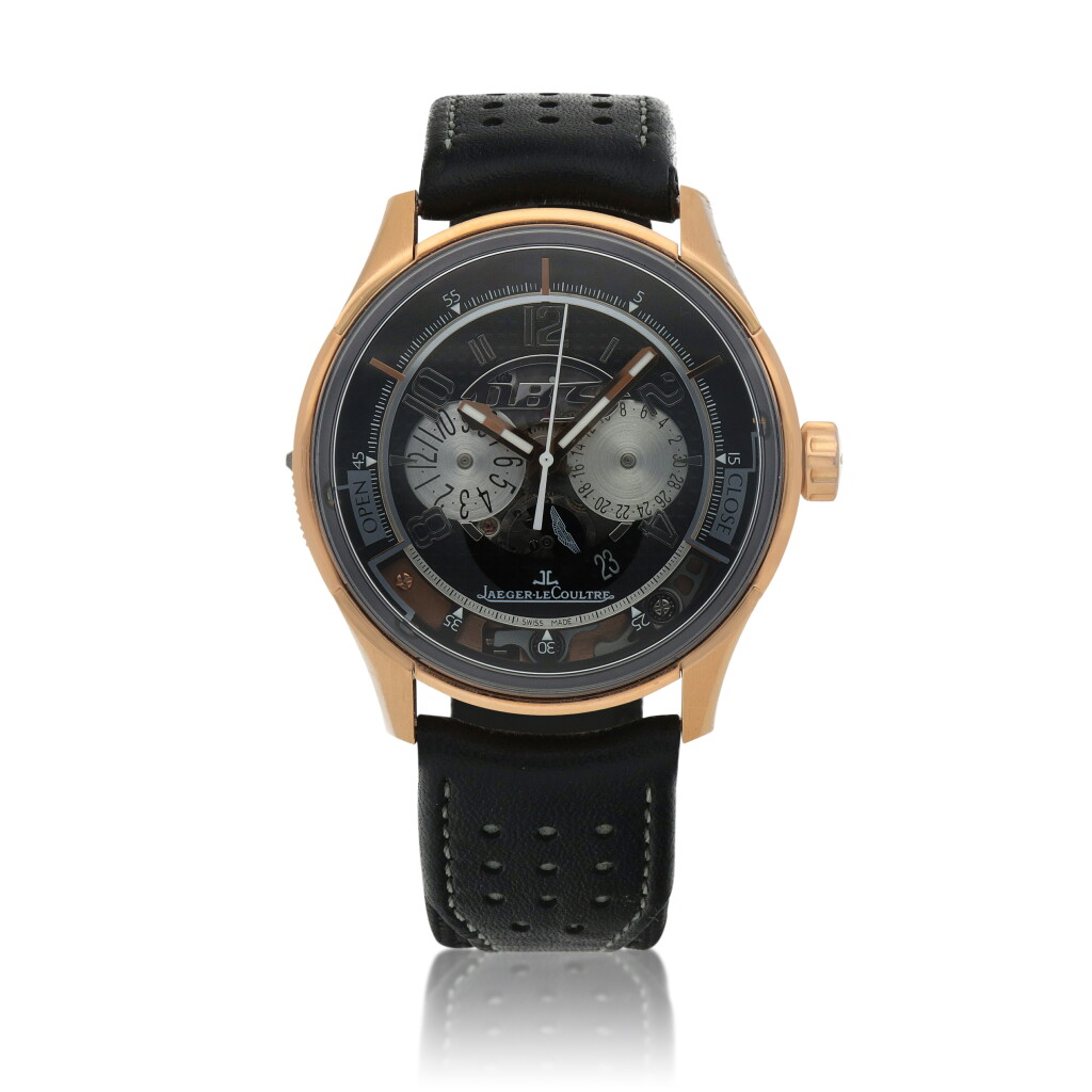 View full screen - View 1 of Lot 547. AMVOX2 DBS Transponder, Ref. 192.2.430 Pink gold transponder chronograph wristwatch with date made for Aston Martin DBS Circa 2009.