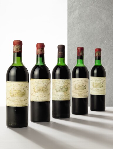 View full screen - View 1 of Lot 3417. Château Margaux 1964 (3 BT).
