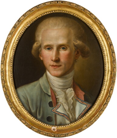 View full screen - View 1 of Lot 49. Portrait of Mr Richard Hodgetter, bust-length.