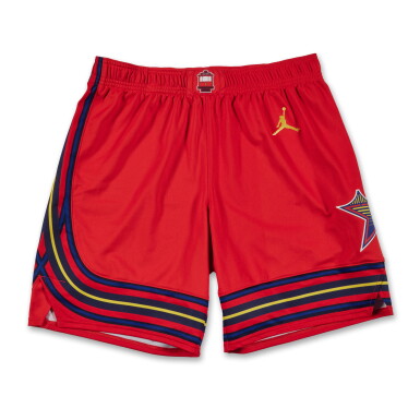 View full screen - View 1 of Lot 9. Victor Wembanyama Game Worn ‘NBA All-Star Game’ Shorts | All-Star Game Debut.