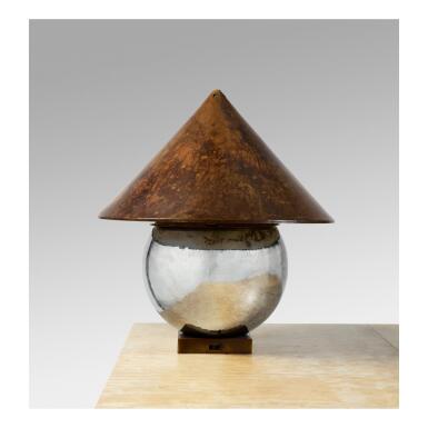 View full screen - View 1 of Lot 13. JEAN DUNAND | TABLE LAMP.