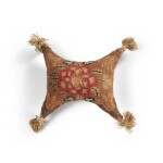 Very Rare American Needlework Pincushion, Dated 1763