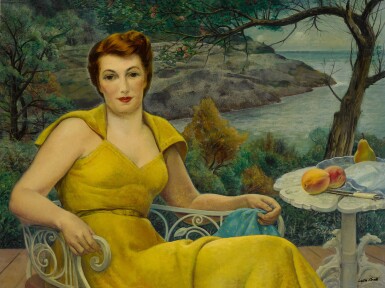 View full screen - View 1 of Lot 418. Portrait of Hayden Tucker.