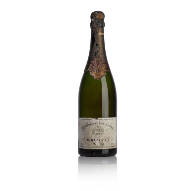View full screen - View 1 of Lot 664. Krug Private Cuvée, Brut 1964 (1 BT).