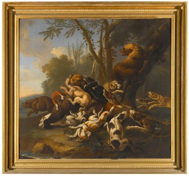 View full screen - View 1 of Lot 87. A bear hunt.