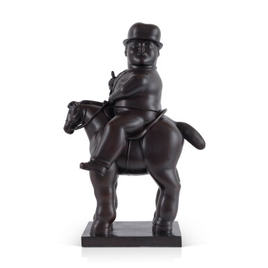 View full screen - View 1 of Lot 146. Man on a Horse.