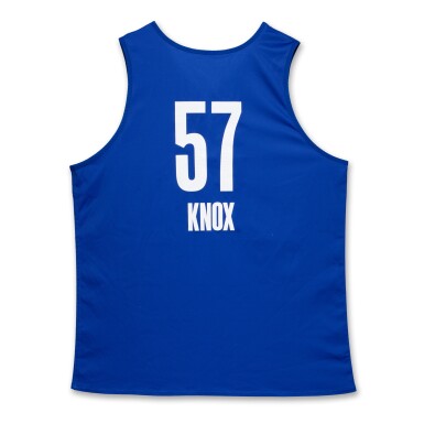 View full screen - View 1 of Lot 197. Karter Knox 2025 NBA Draft Combine Issued Jersey.