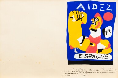 View full screen - View 1 of Lot 65. Aidez l'Espagne (Dupin 17).