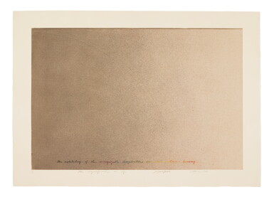 View full screen - View 1 of Lot 68. The Signified or If.