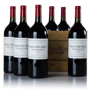 View full screen - View 1 of Lot 167. Château Haut Bailly 2005 (6 MAG).