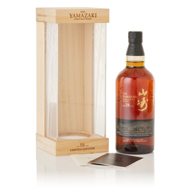 View full screen - View 1 of Lot 9136. 山崎 The Yamazaki 18 Year Old Limited Edition 43.0 abv NV (1 BT70).