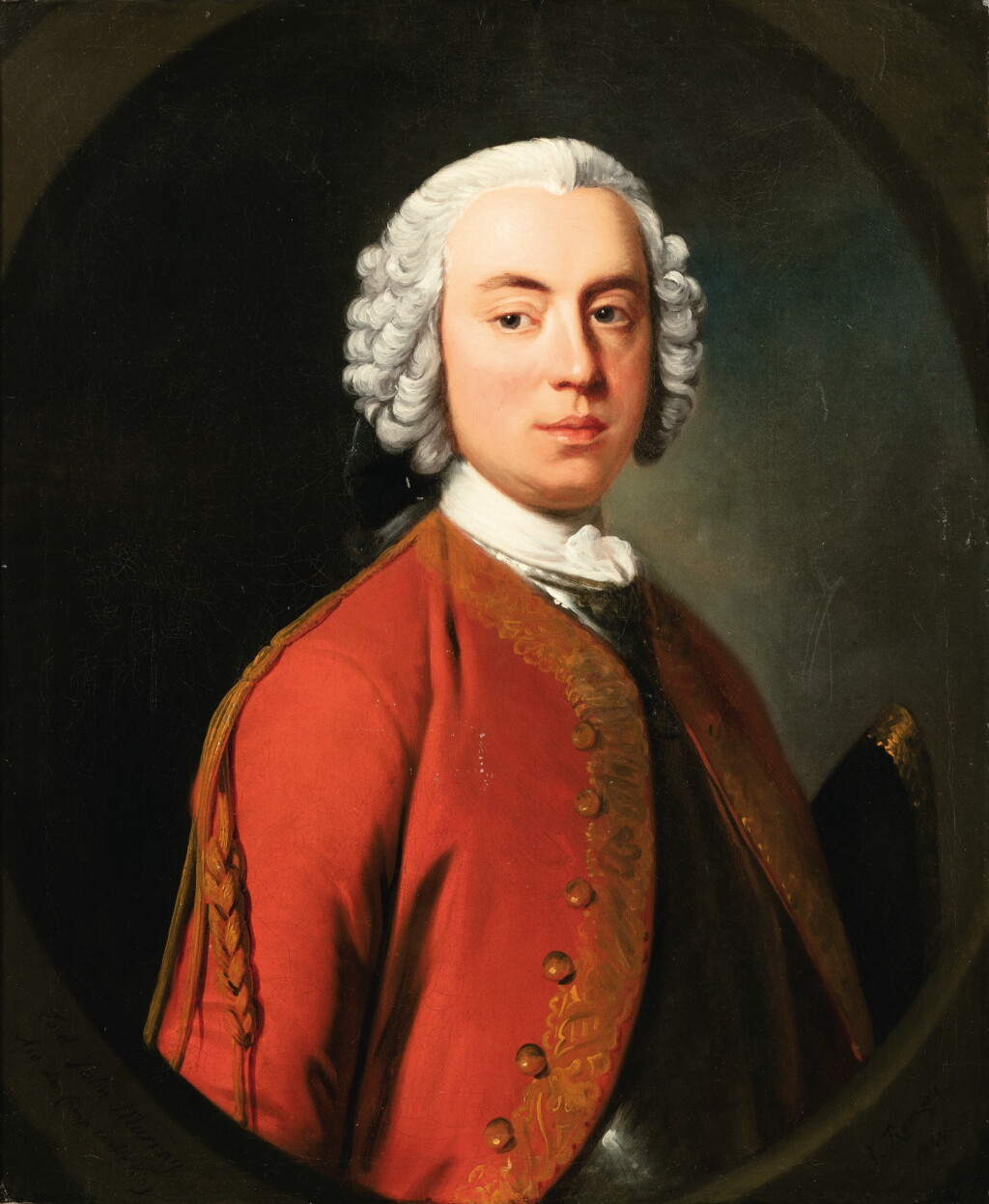 View full screen - View 1 of Lot 112. Portrait of Lord John Murray (1711-1787).