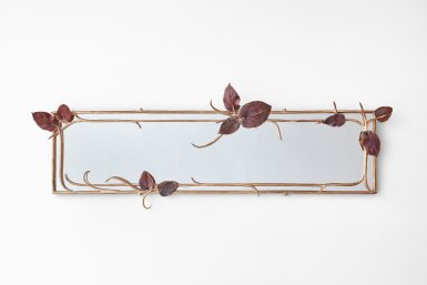 View full screen - View 1 of Lot 304. Unique "Végétale" Mirror.