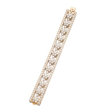 View full screen - View 1 of Lot 355. Diamond bracelet, 'Snowflake', 1980s.