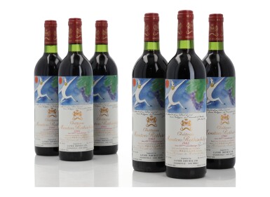 View full screen - View 1 of Lot 7. Château Mouton Rothschild 1982 (12 BT).