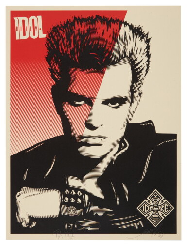 View full screen - View 1 of Lot 32. BILLY IDOL.