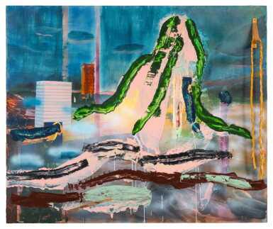 View full screen - View of Qiu Xiaofei 仇曉飛 | Green and Ropes 綠與繩.